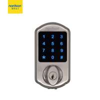 Zinc Alloy LED touch screen keypad standalone digital card smart gate lock for home office