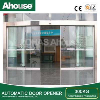 300kg automatic sensor glass sliding door OA (CE)