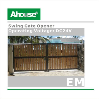 DC24V motor gate operator CE , Dual swing gate kits,Double Swing Gate Kits